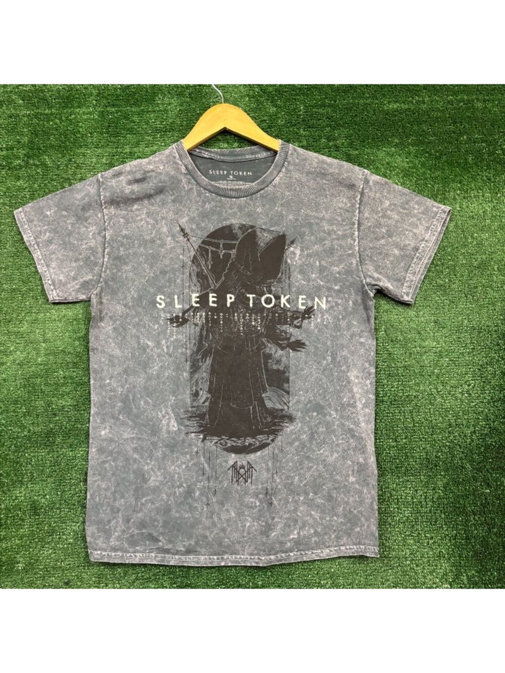 Sleep Token Take Me Back to Eden Rock Band Mineral Wash T-Shirt Size Medium